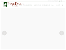 Tablet Screenshot of pinedale.on.ca