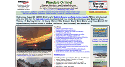 Desktop Screenshot of pinedale.com